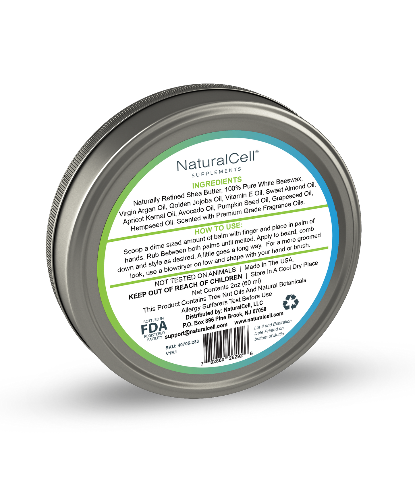 Beard Balm - Conditioning + All Natural