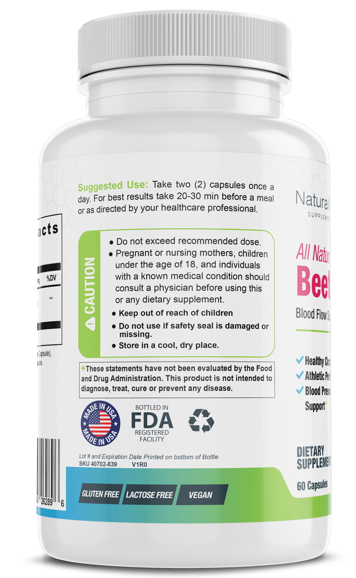 Organic Beetroot - Blood Flow Support