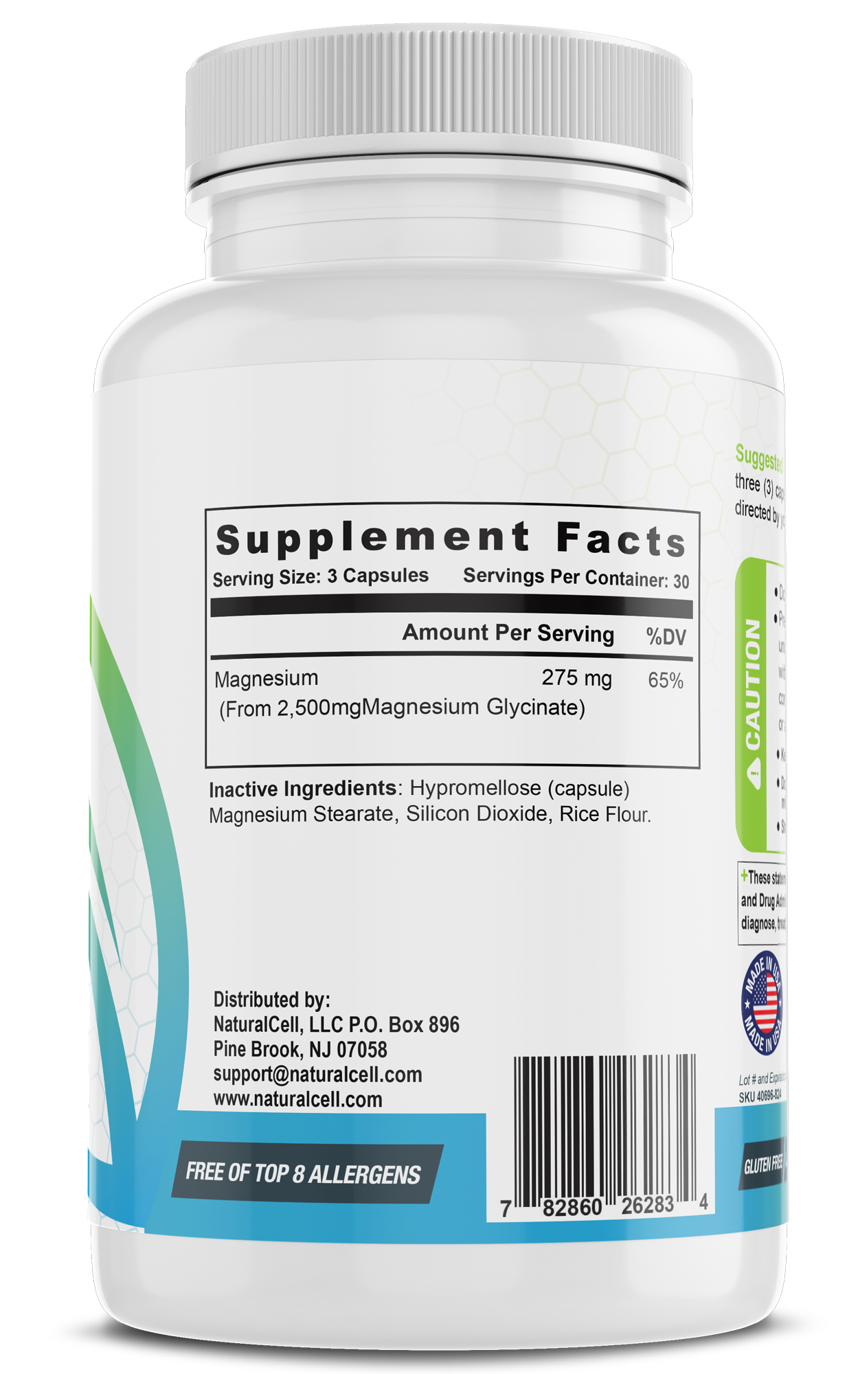 Magnesium Glycinate - Nervous System Support