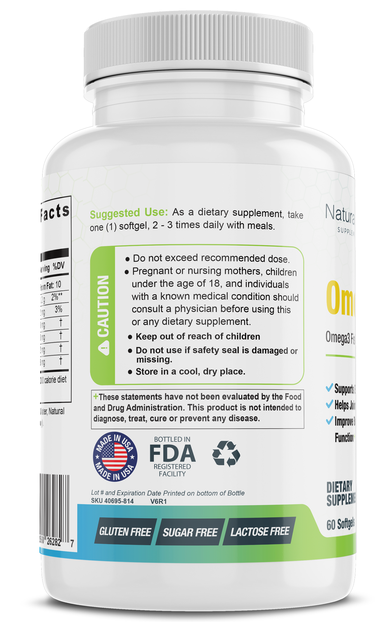 OmegaActiv - Omega3 Fish Oil Blend