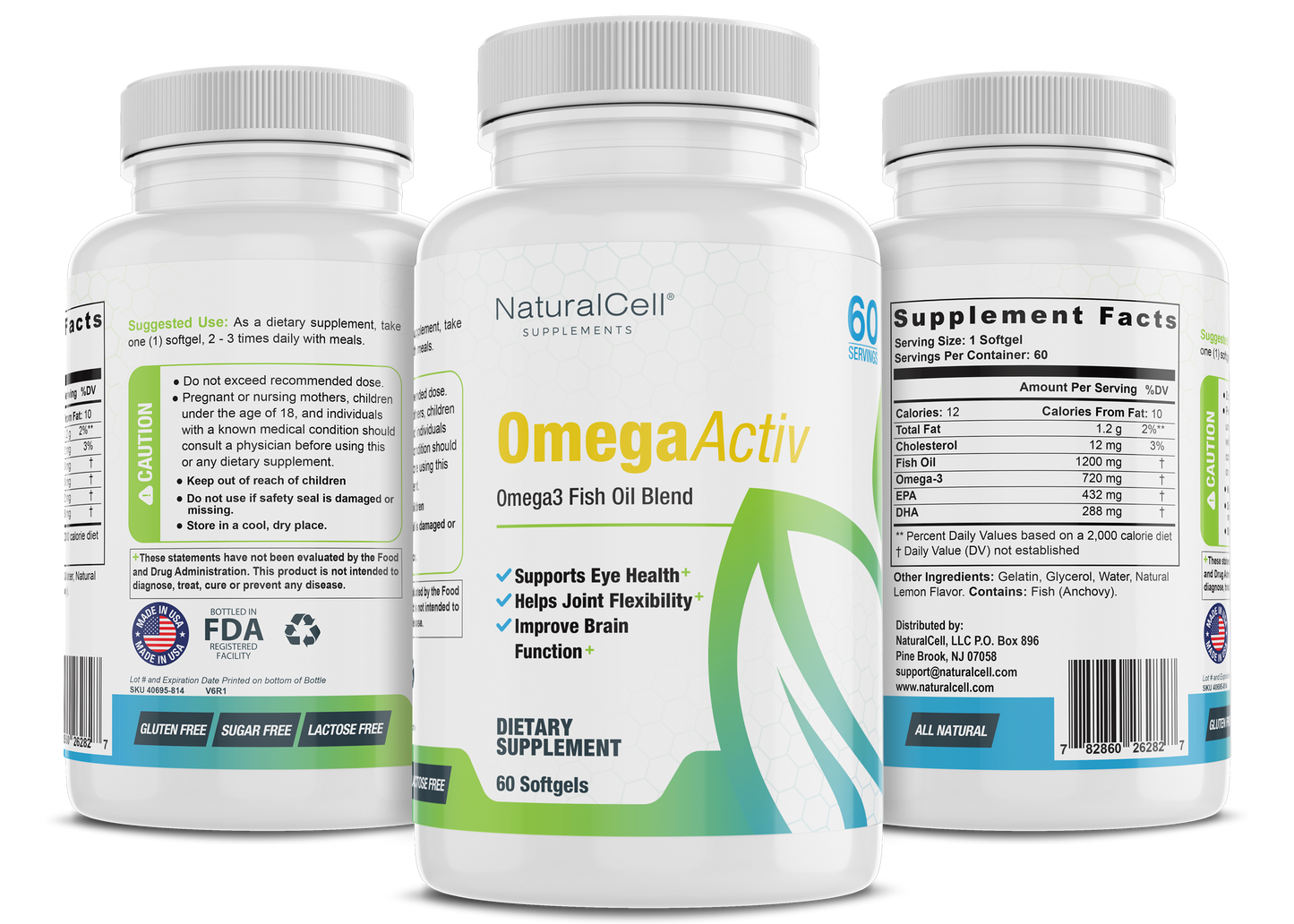 OmegaActiv - Omega3 Fish Oil Blend