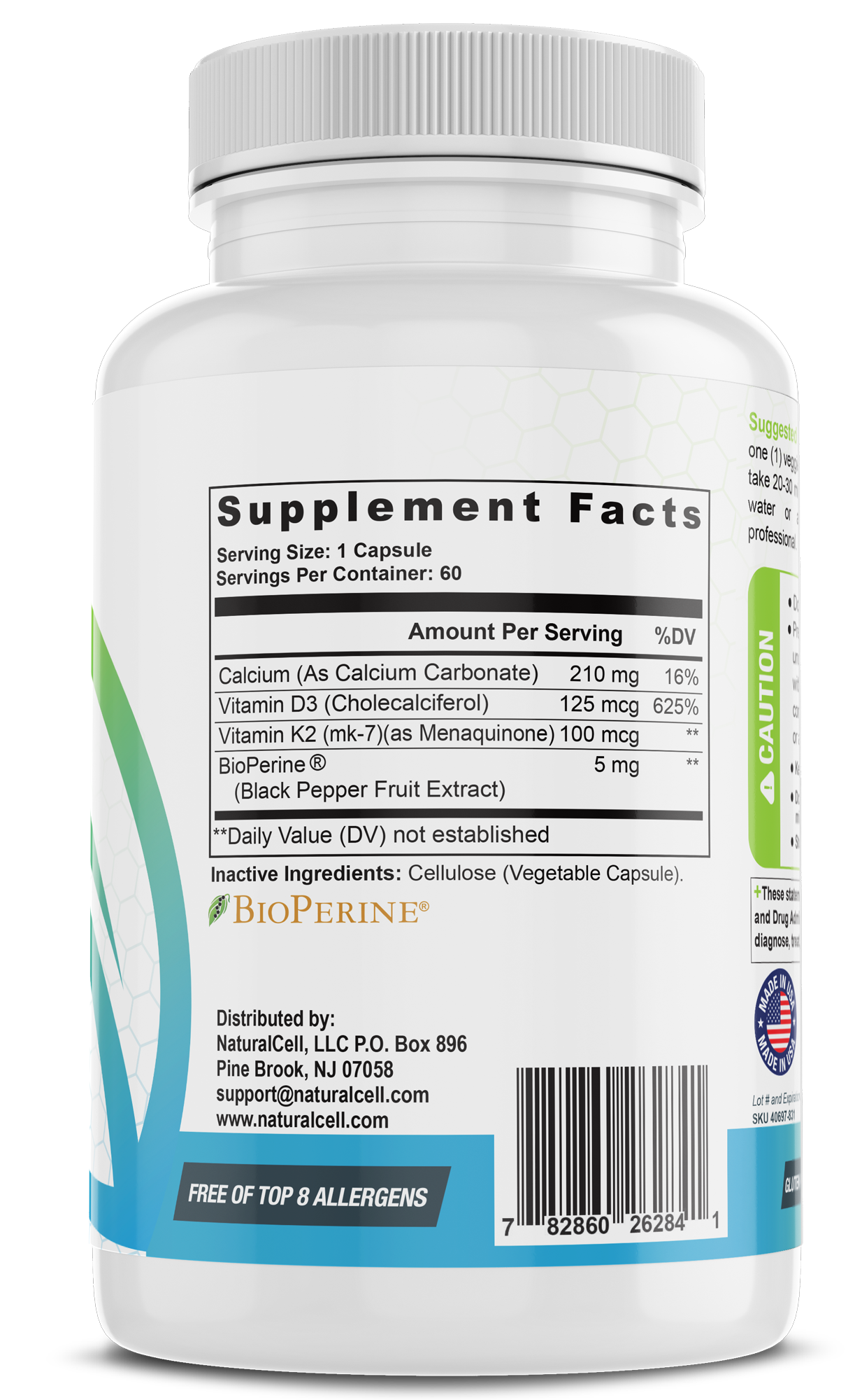 K2+D3 Vitamin - 2-In-1 Synergy Complex