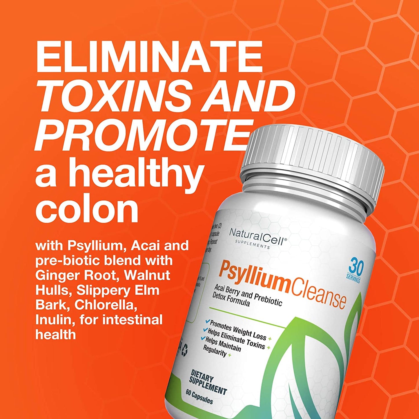Psyllium Cleanse - Prebiotic Detox Formula