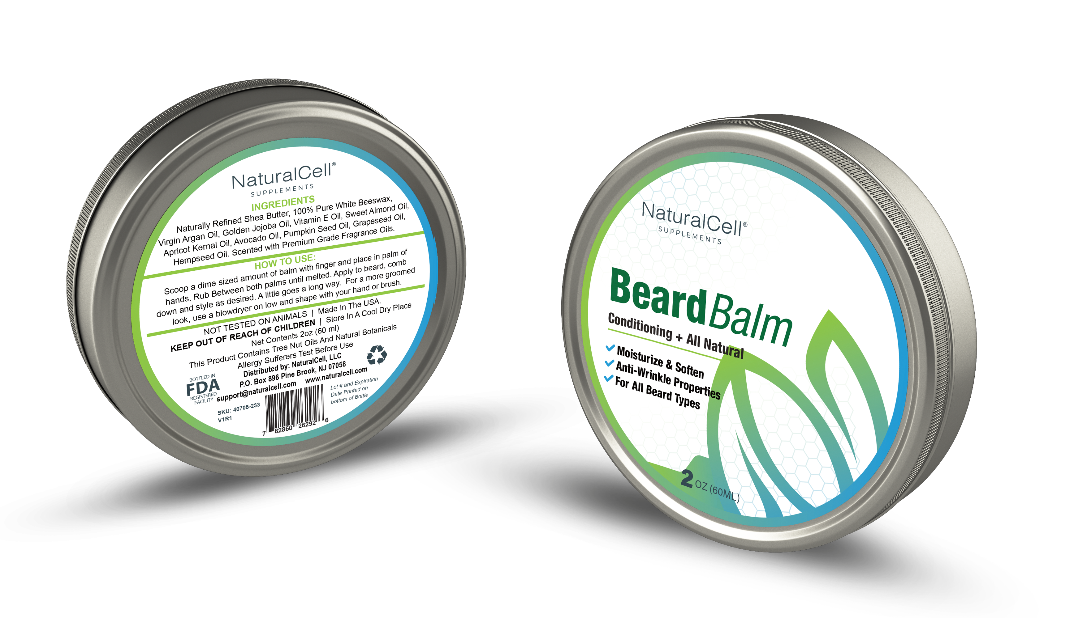 Beard Balm - Conditioning + All Natural