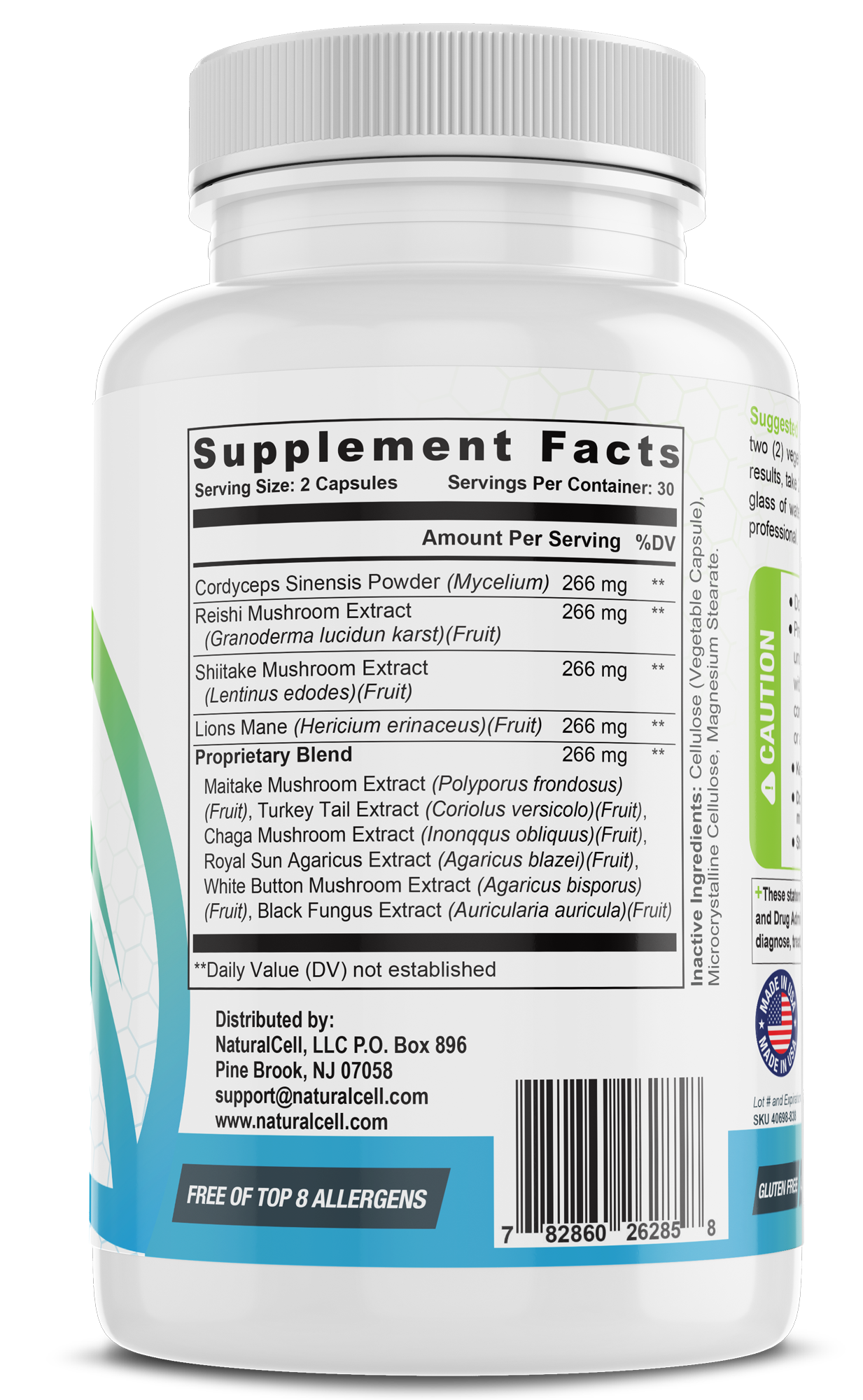 Mushroom Complex - Brain + Immune Support