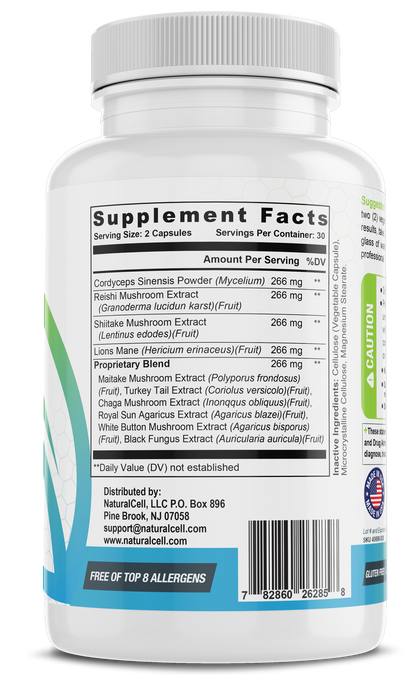 Mushroom Complex - Brain + Immune Support