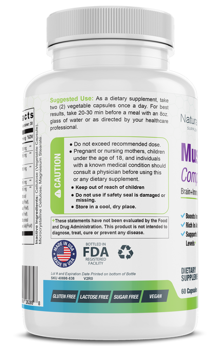 Mushroom Complex - Brain + Immune Support