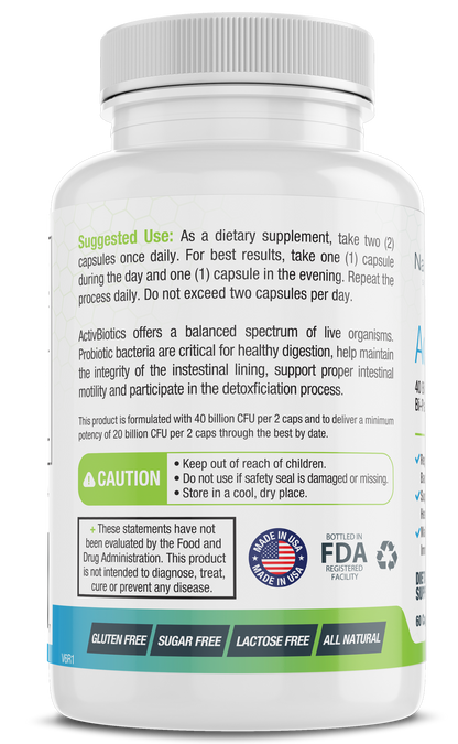 ActivBiotics - 40 Billion CFU