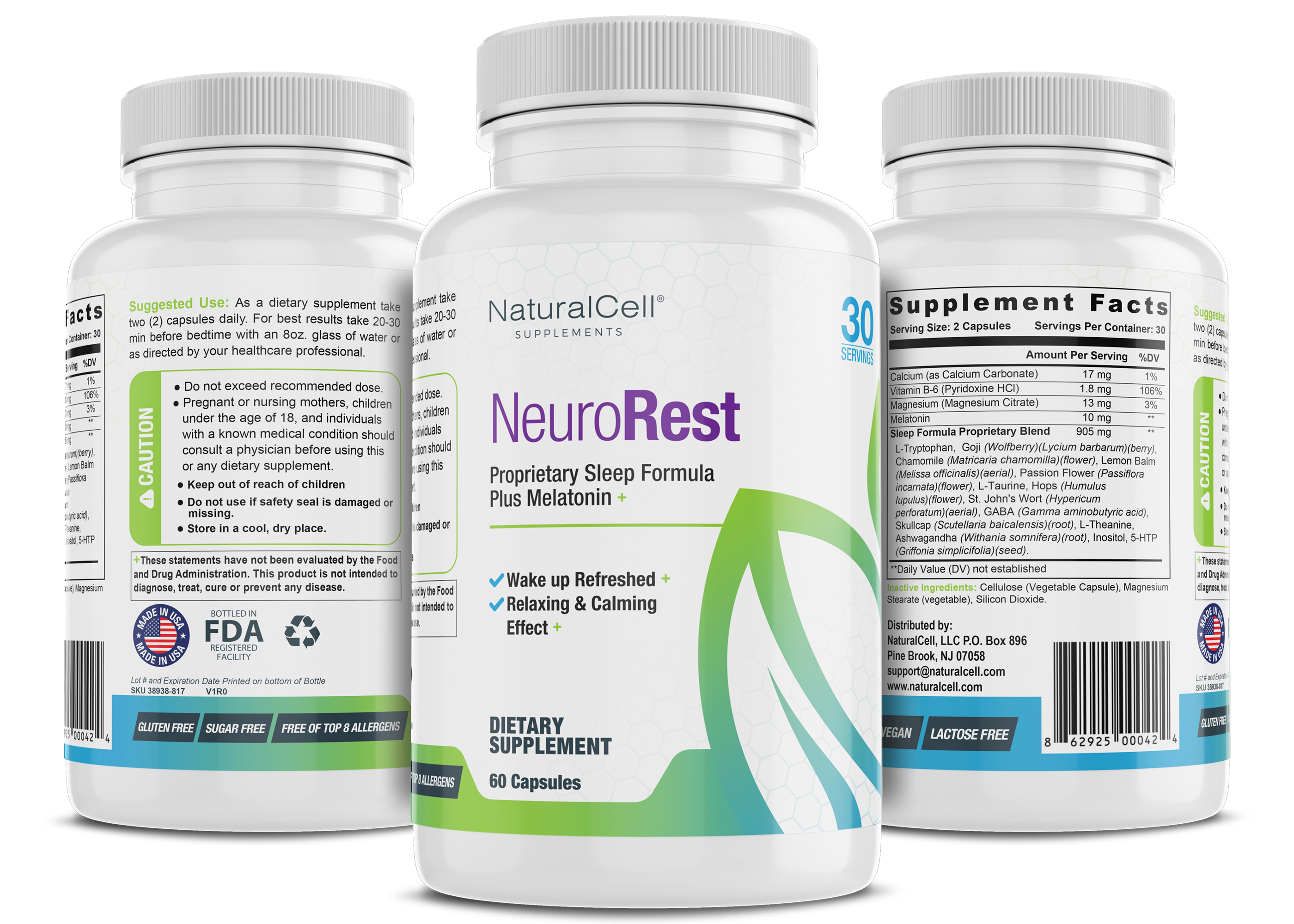 NeuroRest - Proprietary Sleep Formula