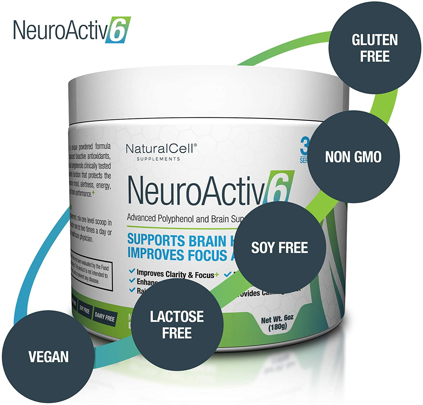 NeuroActiv6 - Brain Superfood Formula