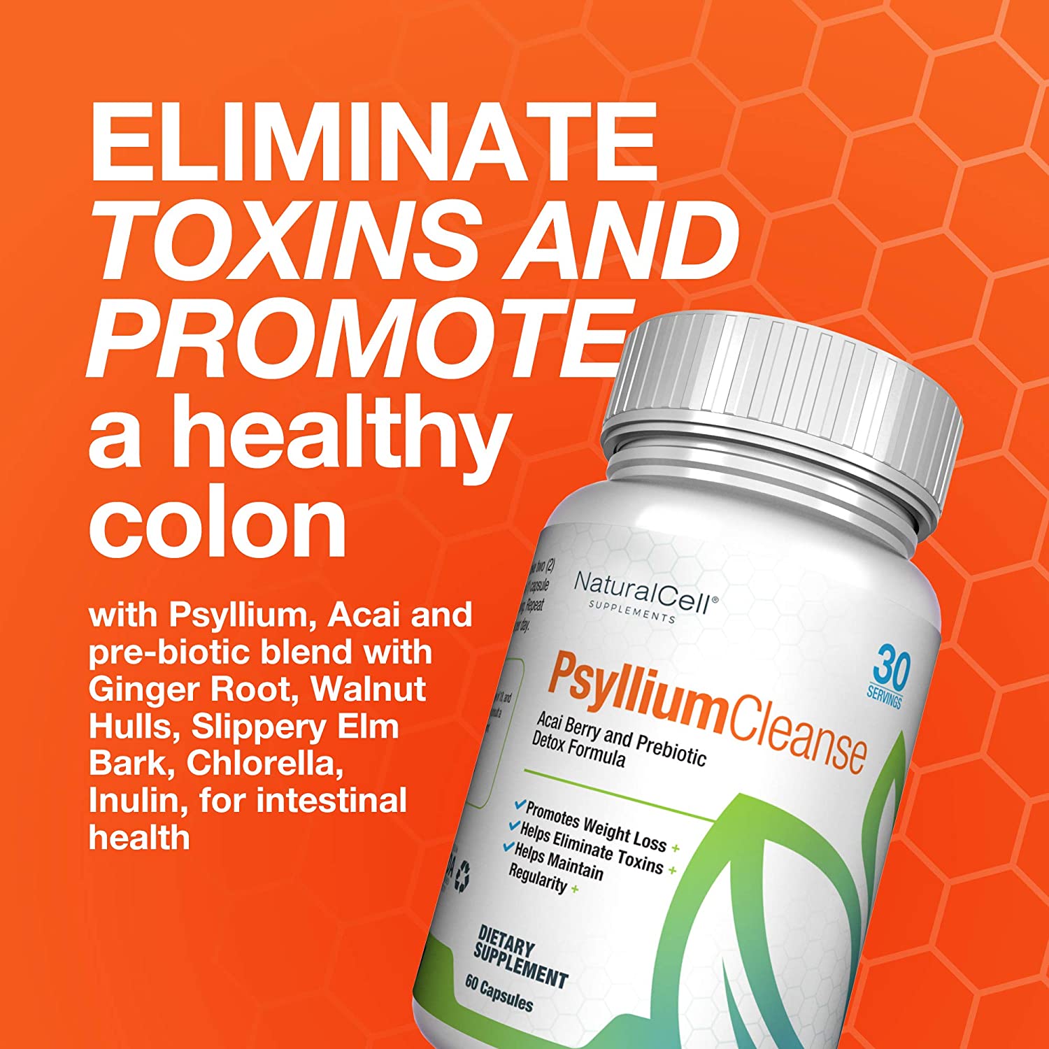 Psyllium Cleanse - Prebiotic Detox Formula