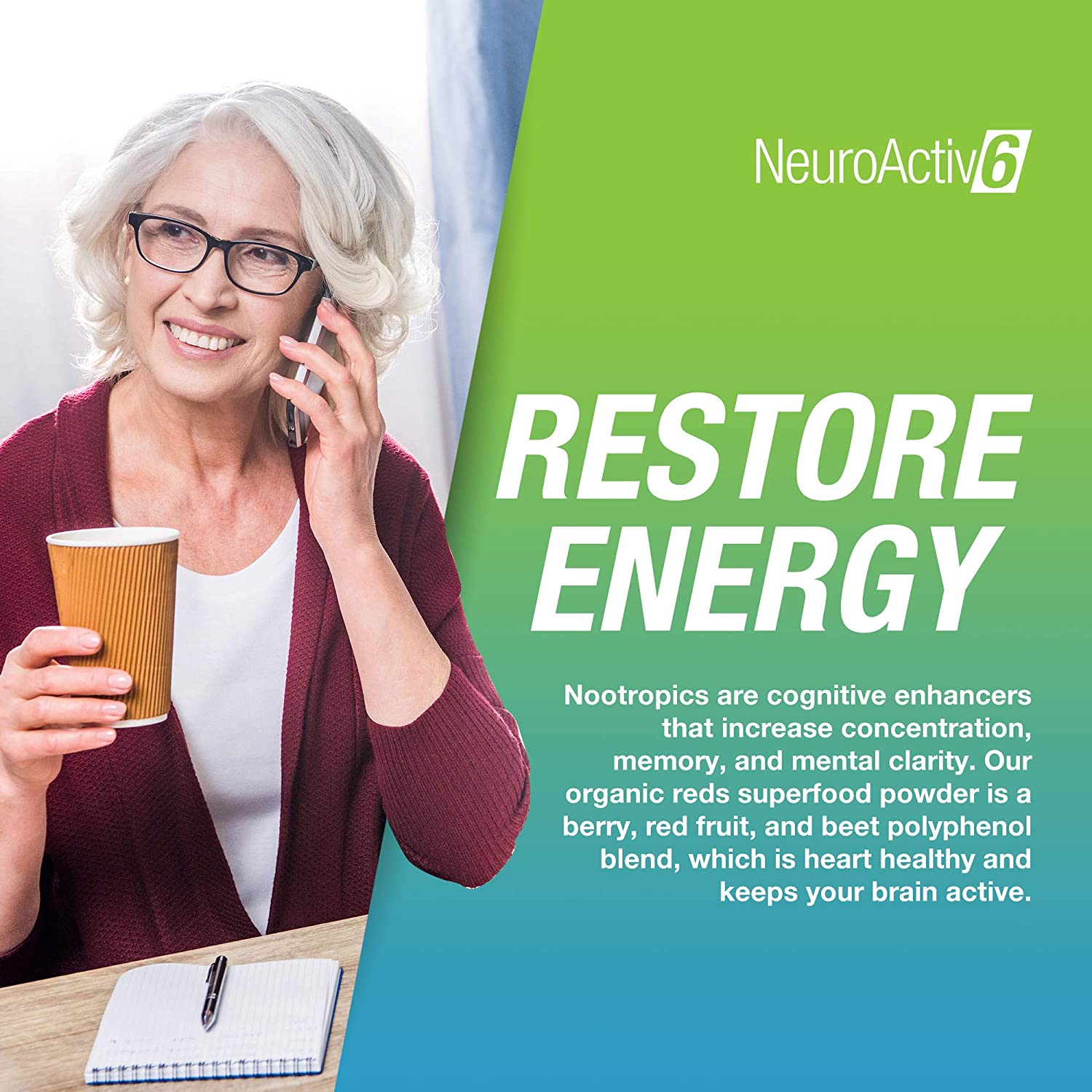 NeuroActiv6 - Brain Superfood Formula